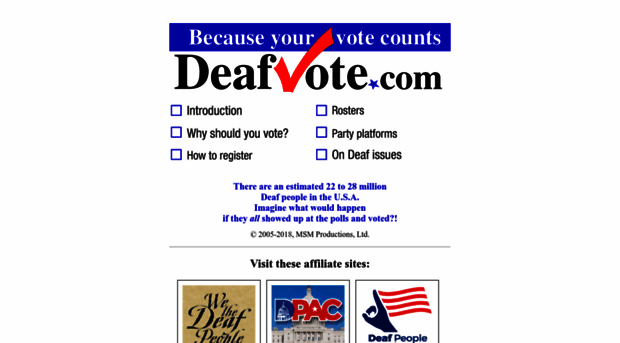 deafvote.com