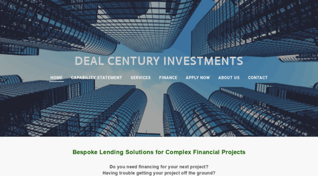 dealcenturyinvestments.com