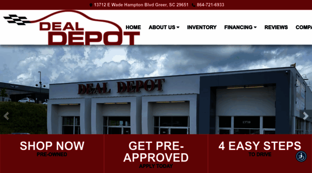 dealdepotgreer.com