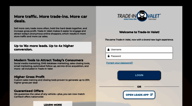 dealer.tradeinvalet.com