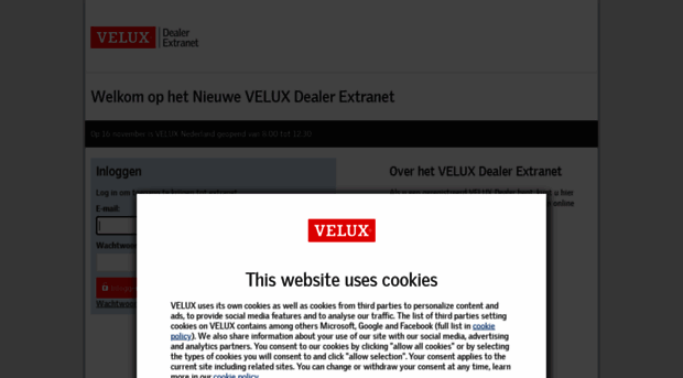 dealerextranet3.velux.nl