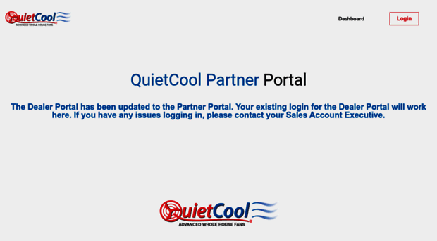 dealerportal.quietcoolsystems.com