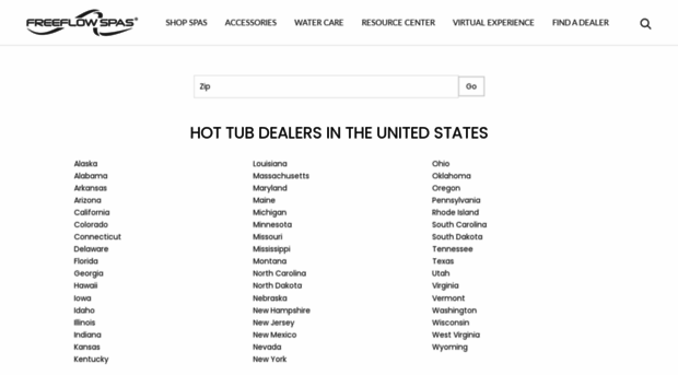 dealers.freeflowspas.com