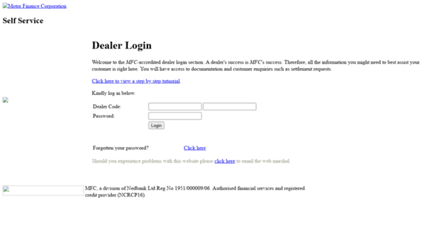 dealerweb.nedsecure.co.za