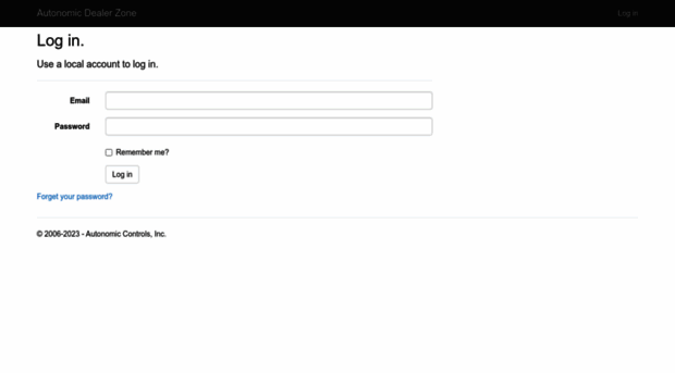 dealerzone.autonomic-controls.com