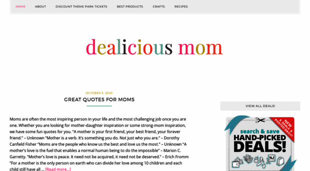 dealiciousmom.com
