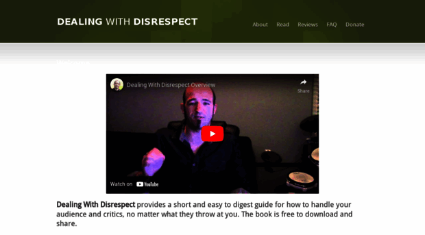 dealingwithdisrespect.com