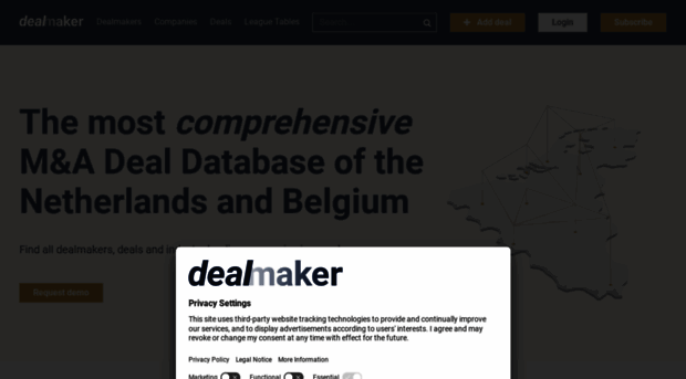 dealmakerdata.be
