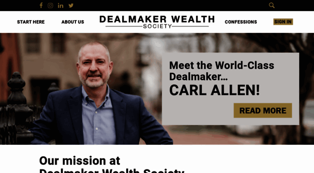 dealmakerwealthsociety.com