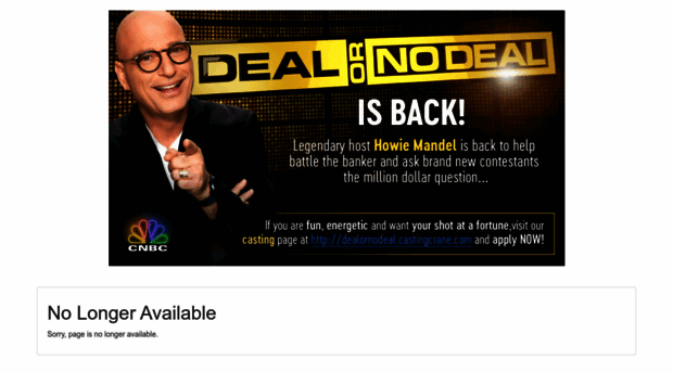 dealornodeal.castingcrane.com