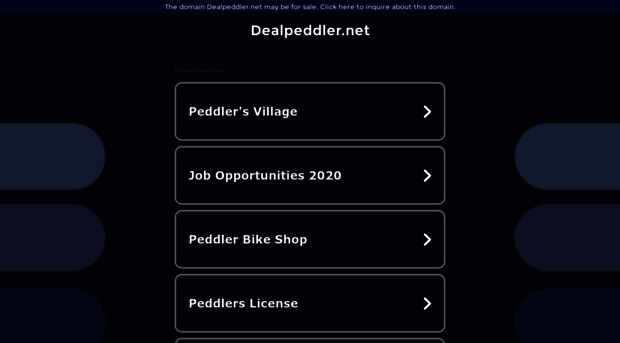 dealpeddler.net