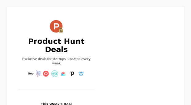 deals.producthunt.com