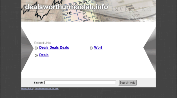 dealsworthurmoolah.info