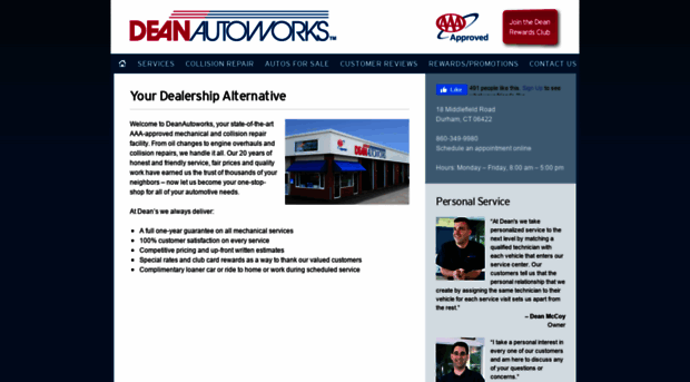 deanautoworks.com