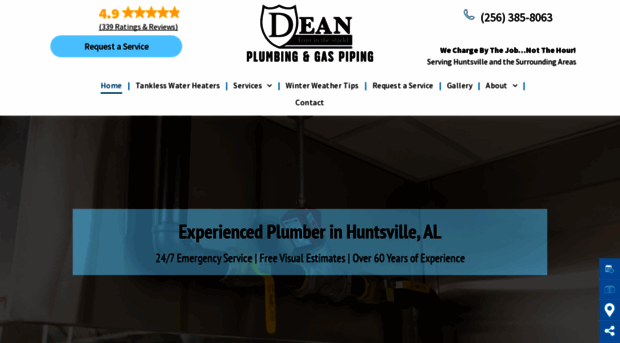 deanplumbinghsv.com