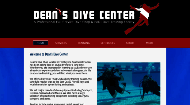 deansdivecenter.dudaone.com