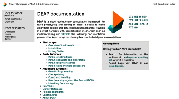 deap.readthedocs.org