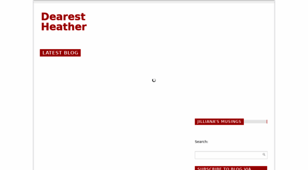 dearestheather.com