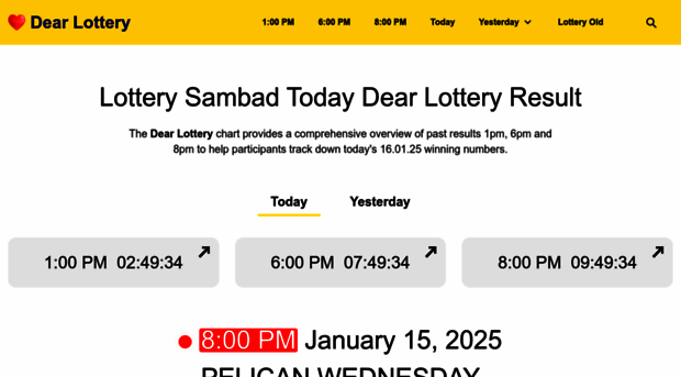 dearlottery.in