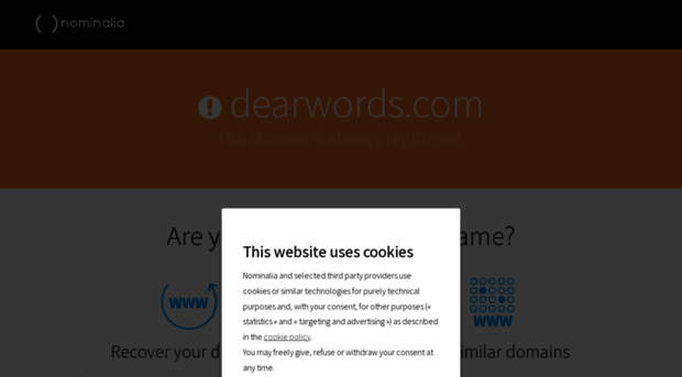 dearwords.com
