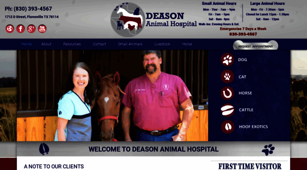 deasonanimalhospital.com