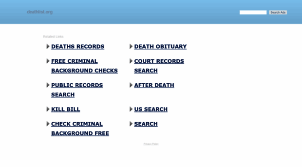 deathlist.org
