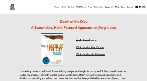 deathofthediet.com