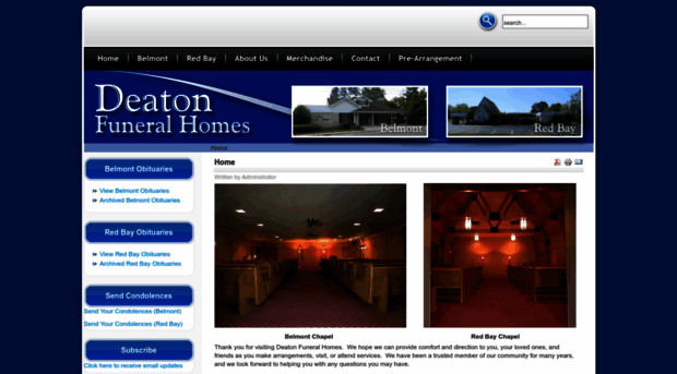 deatonfuneralhomes.com