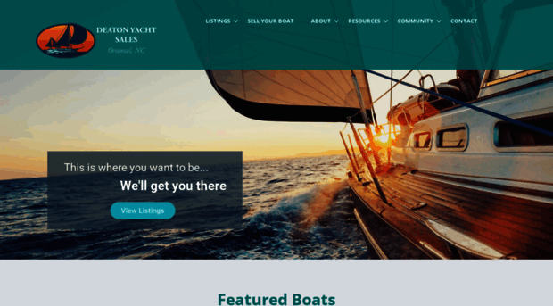 deatonyachtsales.com