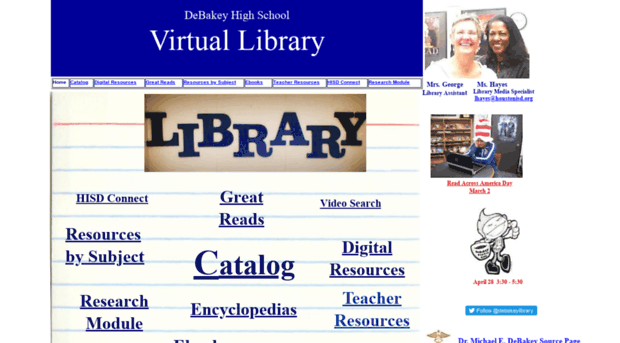 debakeyhslibrary.org