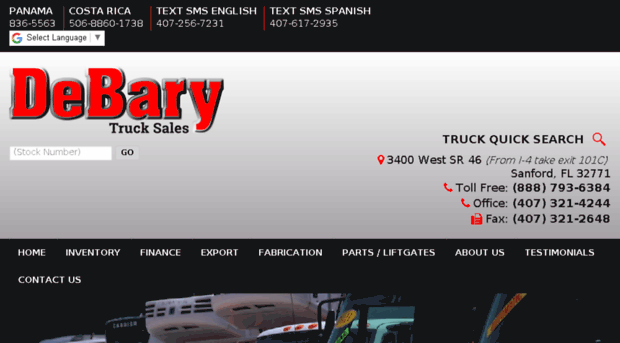 debarytrucksales.com