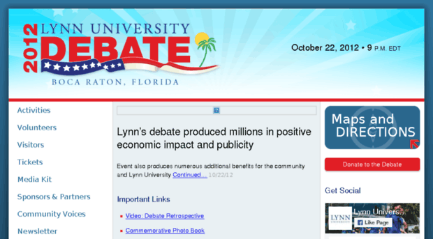 debate2012.lynn.edu