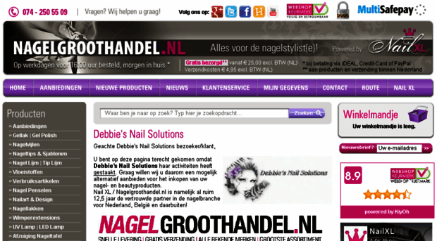 debbiesnailsolutions.nl