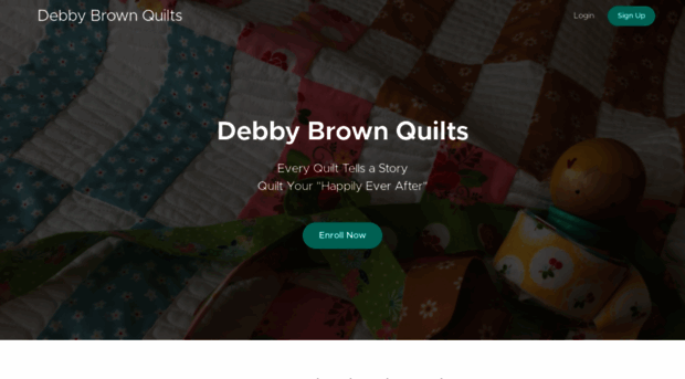 debbybrownquilts.teachable.com