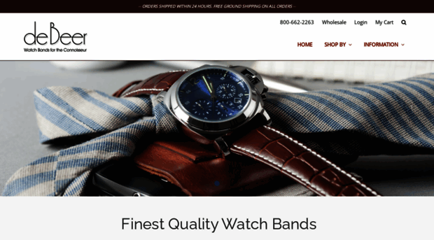 debeerwatchbands.com