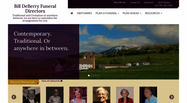 deberryfuneraldirectors.com