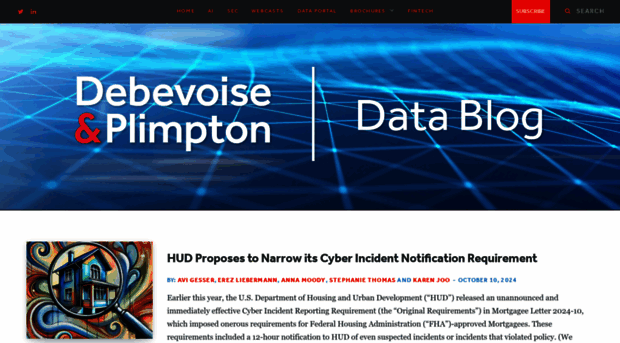 debevoisedatablog.com