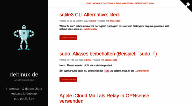 debinux.de