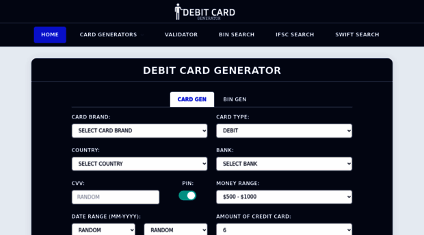 debitcardgenerator.com