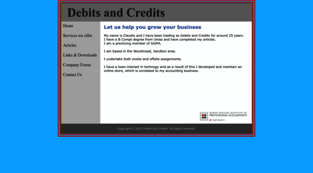 debitsandcredits.co.za