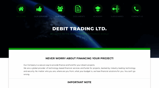 debittradingltd.com