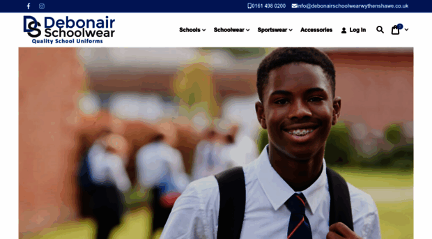 debonairschoolwearwythenshawe.co.uk