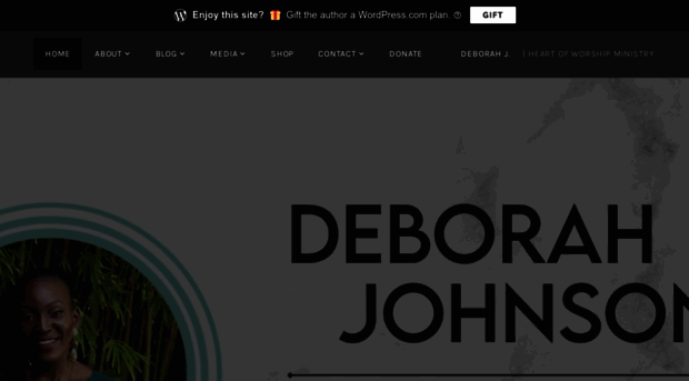 deborahjheartofworship.com