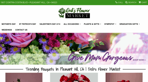 debsflowermarket.net