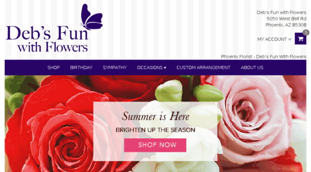 debsfunwithflowers.com