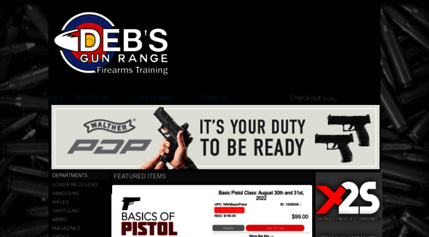 debsgunrange.com