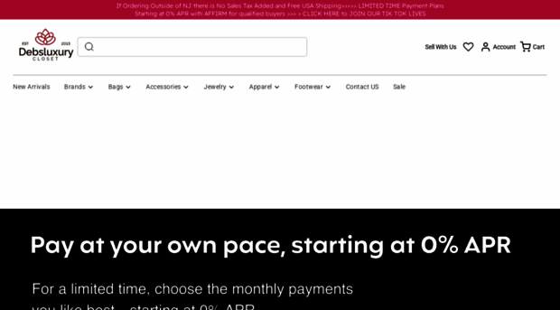 debsluxurycloset.com
