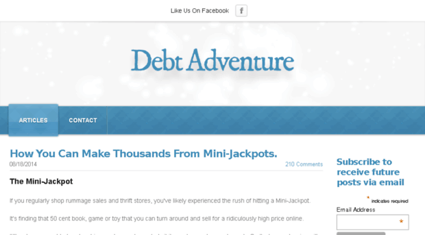 debtadventure.com