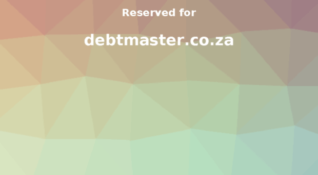debtmaster.co.za