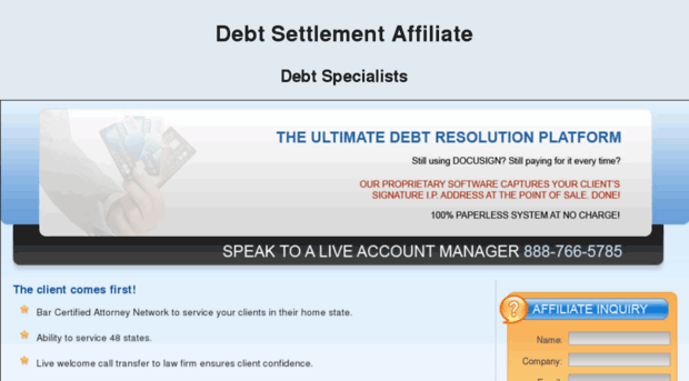 debtsettleaffiliate.com